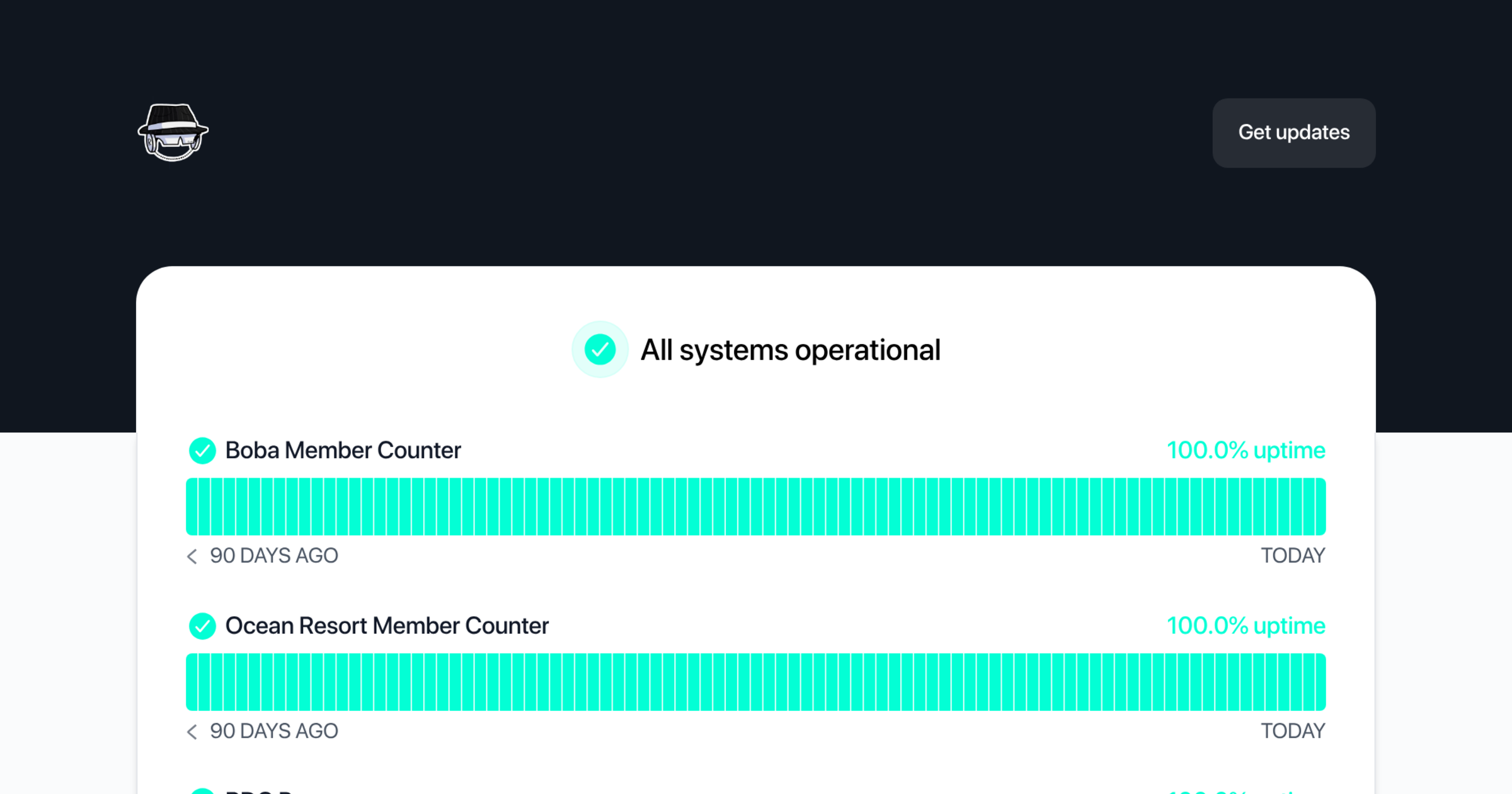 Our Public API - ScriptedThunder - Status